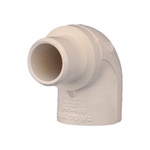 Charlotte Pipe CTS023040600 1/2 in. Spigot x 1/2 in. Dia. Socket CPVC 90 Degree Street Elbow
