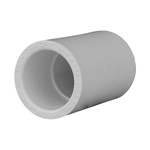 Charlotte Pipe PVC 02100 0600 Schedule 40 1/2 in. Slip x 1/2 in. Dia. Slip PVC Coupling