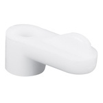 Prime-Line PL7773 Bright White Plastic Screen Clip For 5/16 inch 12/Pack