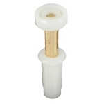 Prime-Line - N 7130 - 11/16 in. D X 2.25 in. L Plastic/Steel Guide Roller 2 pk