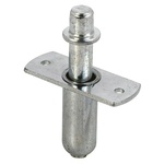 Prime-Line - N 6612 - Mill Silver Steel Pivot 2 pc