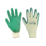 SAS Safety 6638 COTTON/POLY KNIT- LATEX COATED PALM Large