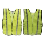 SAS Safety 6823 Basic Safety Vest (Yellow) One Size Fits All