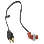 ZeroStart 3600025 Replacement Cord, 120V, Silicone Heater Terminal for 860 & 350 prefix heaters, 18in. long
