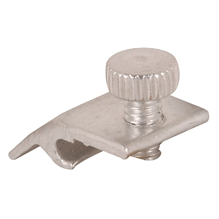 Prime-Line - PL7951 - Mill Aluminum Storm Door Panel Clip for 1/2 Inch 8 Pack 