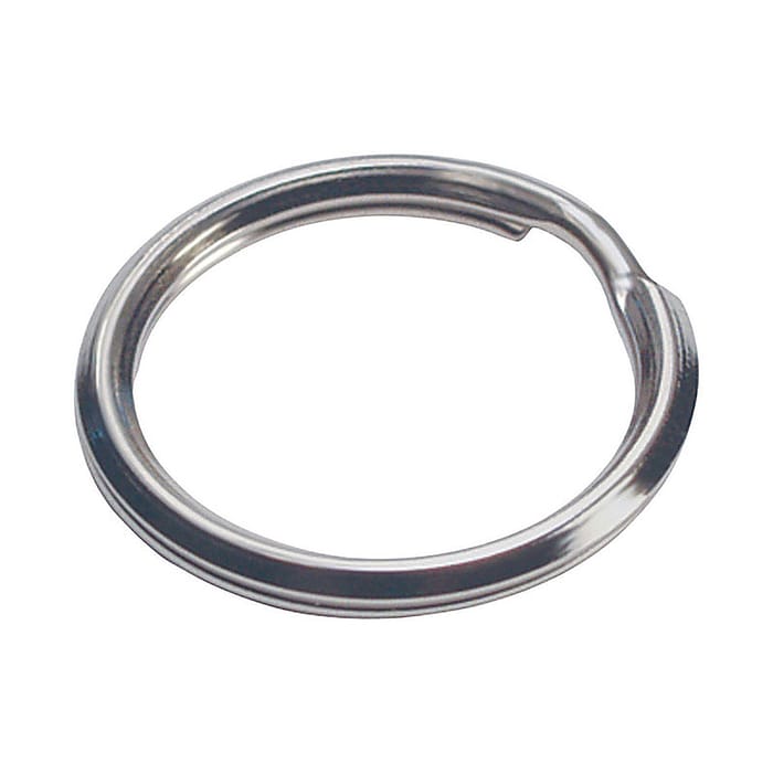 Hillman 703516 1-1/8 in. Dia. Tempered Steel Multicolored Split Rings/Cable Rings Key Ring 