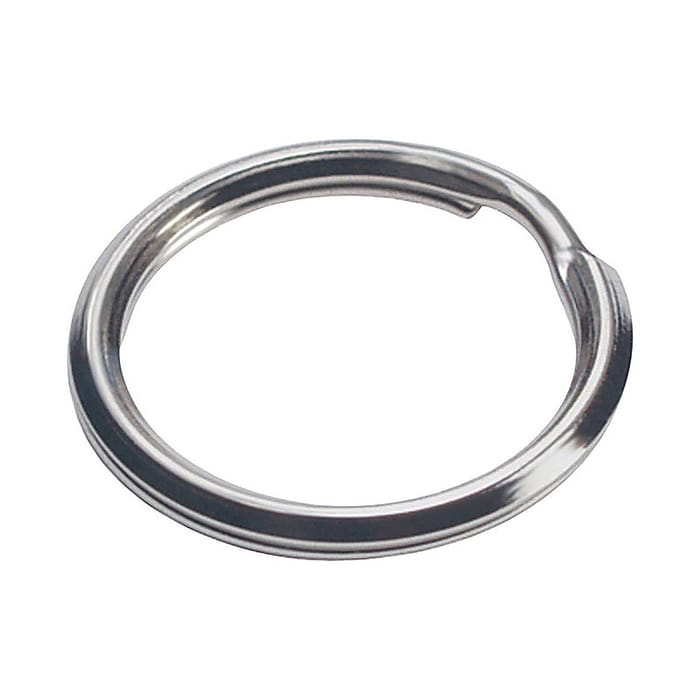 Hillman 703526 2 in. Dia. Tempered Steel Multicolored Split Rings/Cable Rings Key Ring 