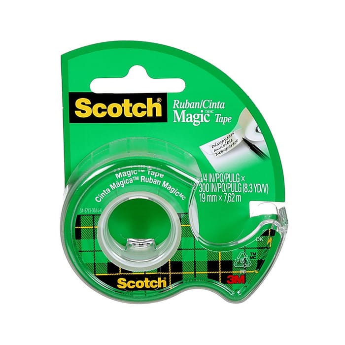 3M 105 Scotch Magic Tape Clear 