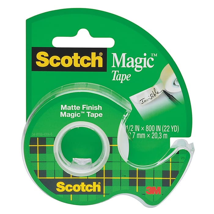 3M 119 Scotch Magic Tape Clear 
