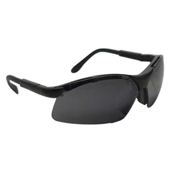 SAS Safety 541-0001 SIDEWINDER Eyewear Shade Lens, Black Frame w Polybag 